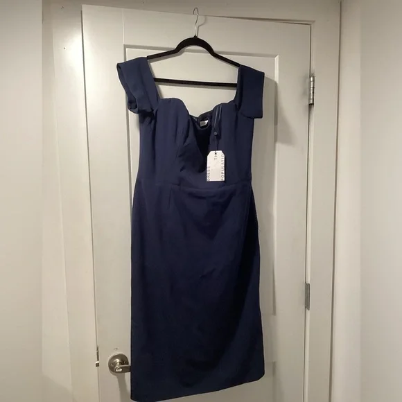 bailey off the shoulder bodycon dress dress the population Bailey Dress – Dress the Population main image 1
